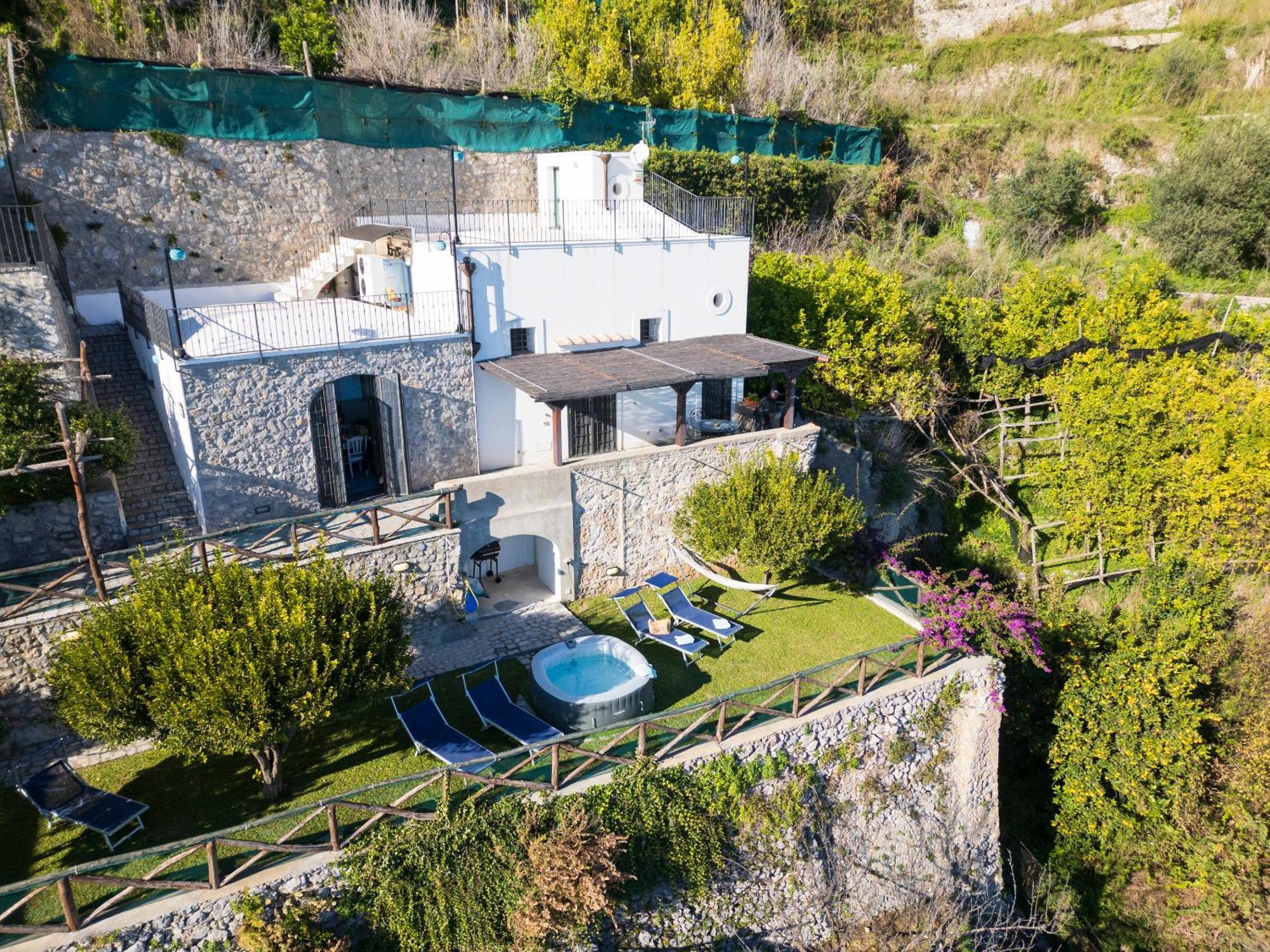 La Cascina - Villa Nenno Conca dei Marini Buitenkant foto