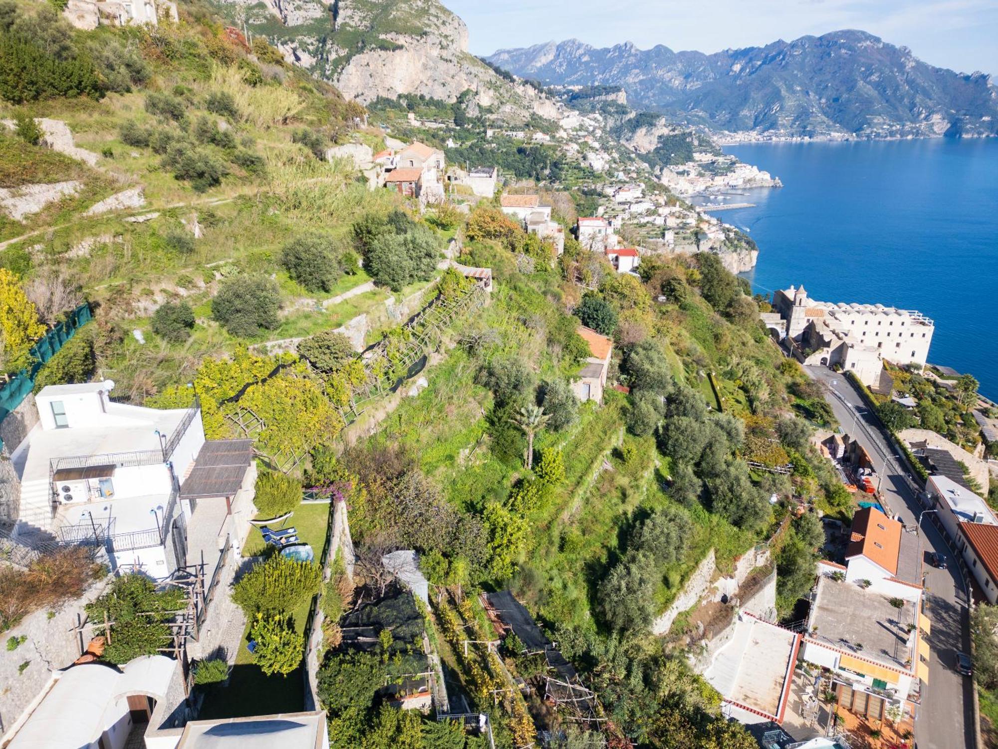 La Cascina - Villa Nenno Conca dei Marini Buitenkant foto