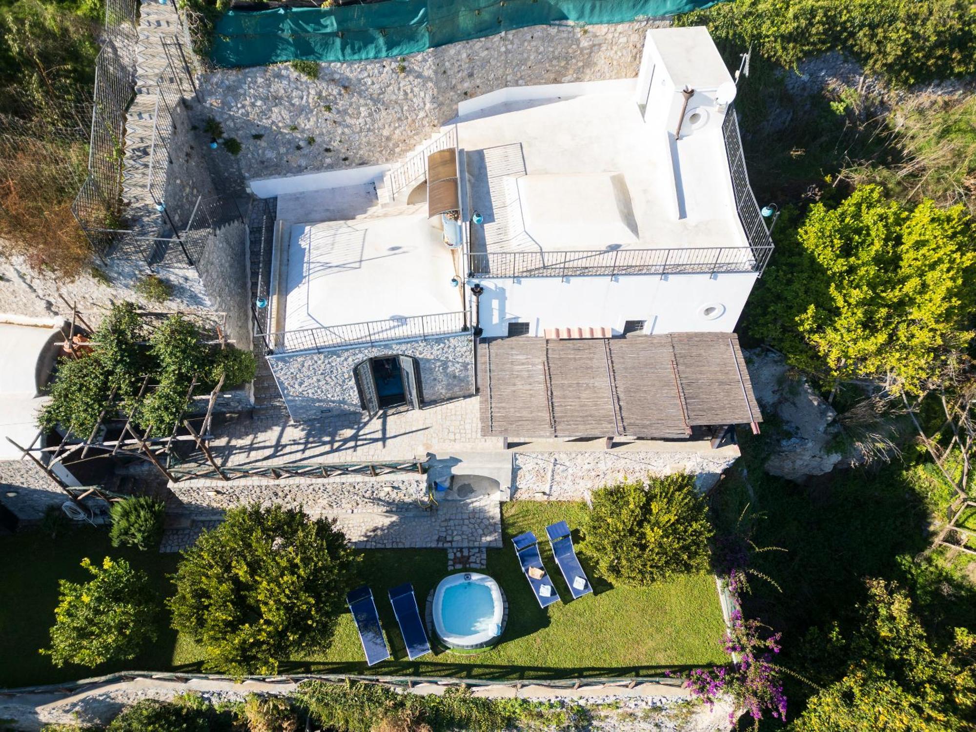 La Cascina - Villa Nenno Conca dei Marini Buitenkant foto